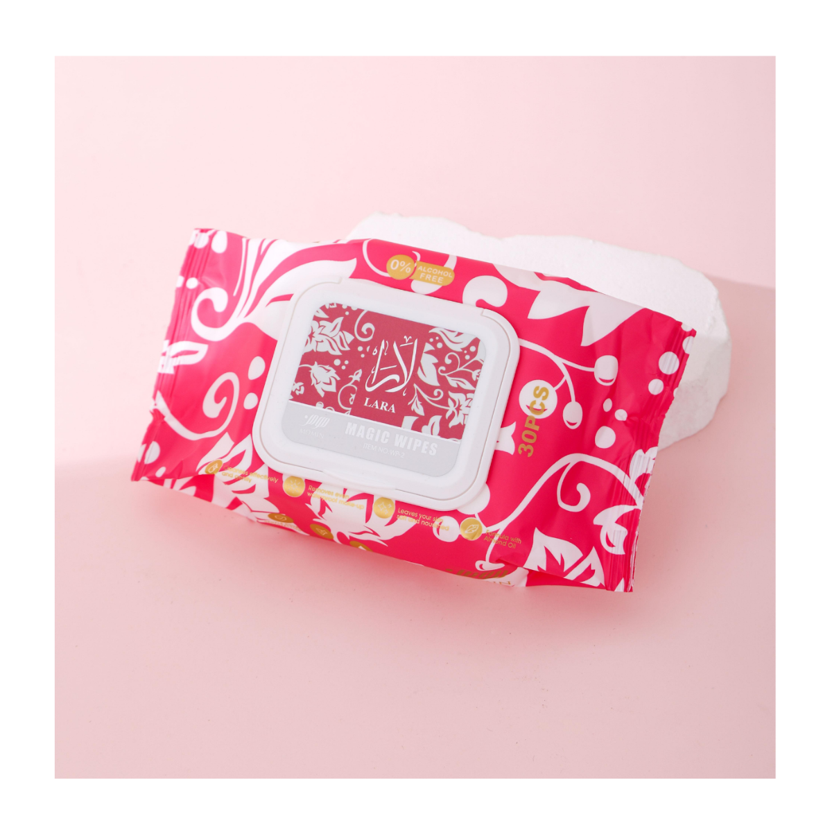 Lara Magic Wipes by Momin – Gentle & Alcohol Free Care