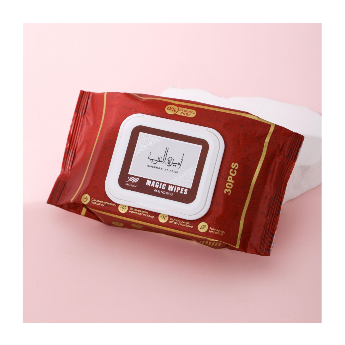 Magic Wipes Ameerat Al Arab Alcohol-Free Clean Pack