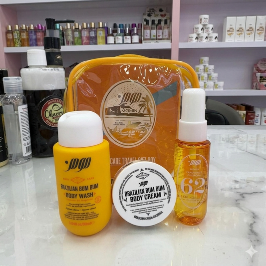 Momin Brazilian Bum Bum Travel Gift Box Skincare Kit