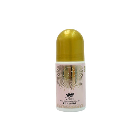 Momin HAYA Roll On 75ml Long Lasting Perfume Deodorant