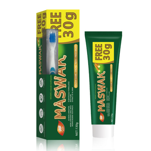 Momin Maswak Toothpaste 130g with Brush 30g Extra Care