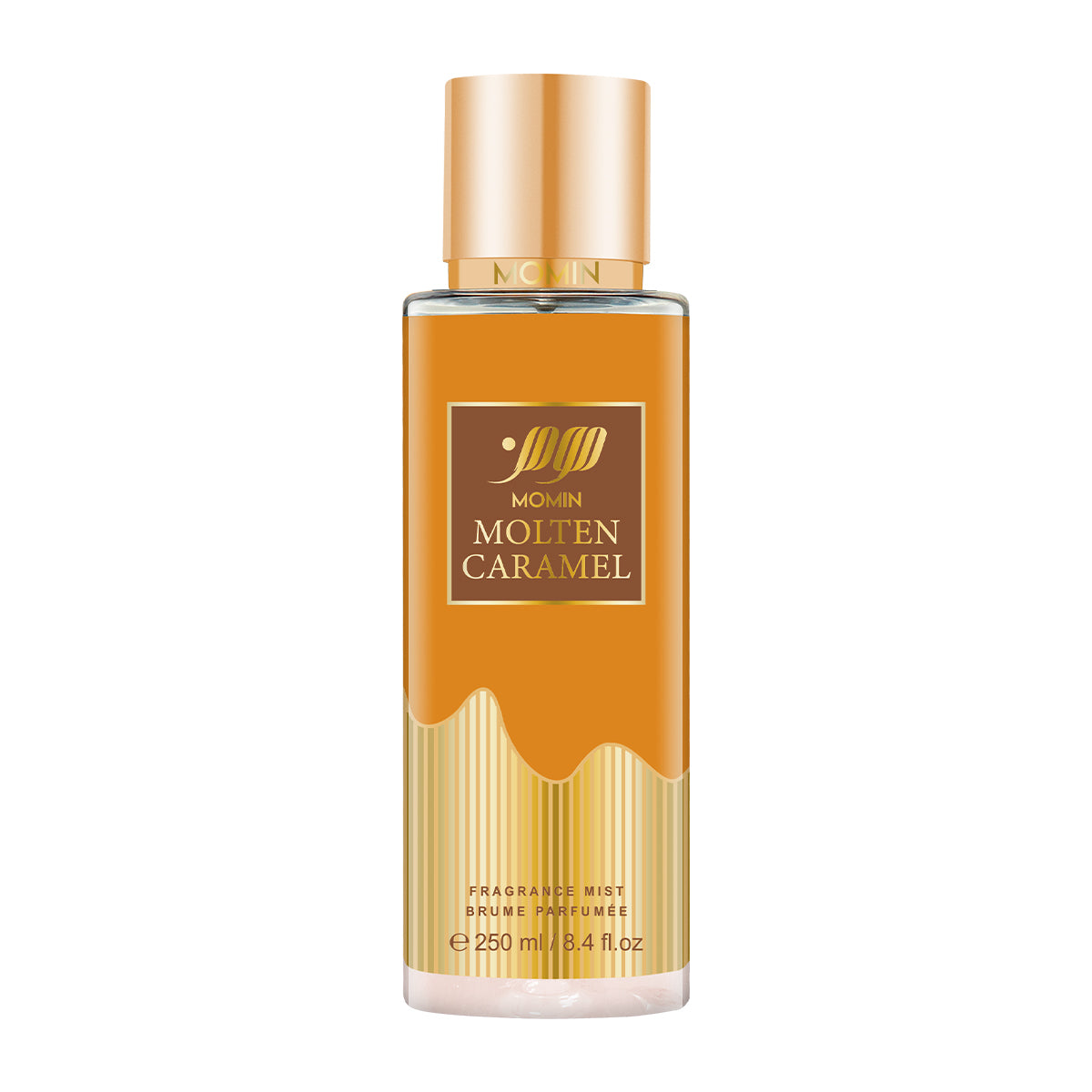 Molten Caramel Body Mist by Momin – Sweet Warm Scent