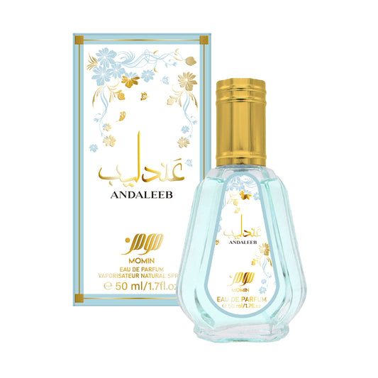 Momin Andaleeb Eau De Parfum 50ml Fresh Floral Scent Spray!