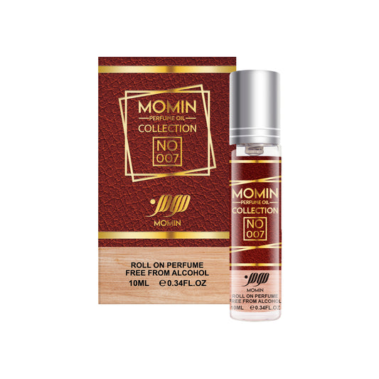 Momin Perfume Oil No 007 Alcohol-Free Roll-On 10ml LongWear