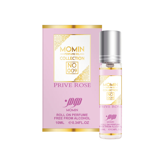 Momin Prive Rose Perfume Oil No 009 Roll On 10ml