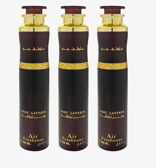 RAMZ LATTAFA GOLD Air Freshener 300ML - Luxurious Fragrance