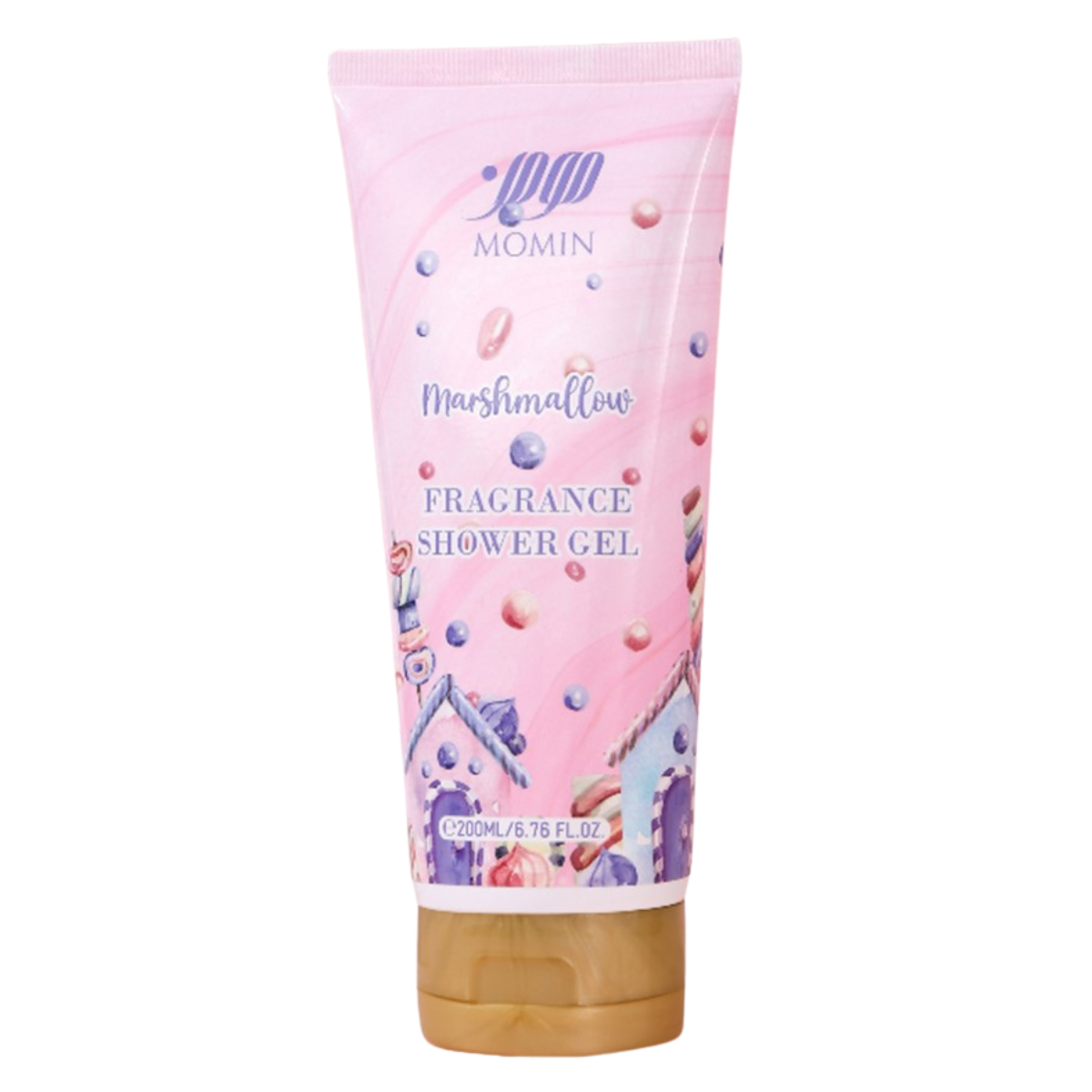 Momin Marshmallow Shower Gel 200ml Soft Skin Care