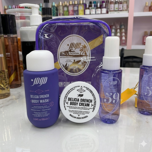 Momin Delicia Drench Travel Gift Box Skincare Set