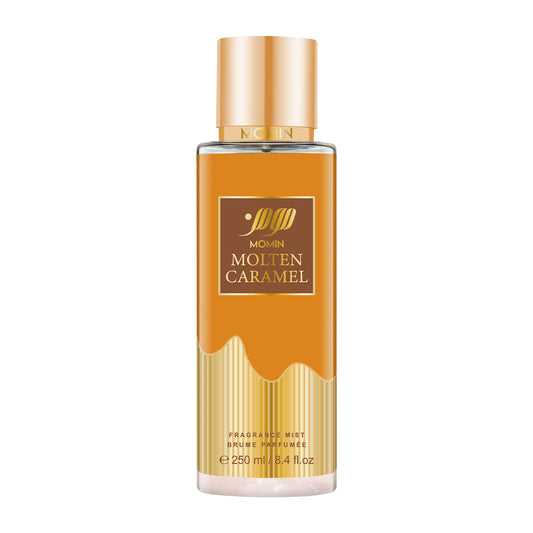 Molten Caramel Body Mist by Momin – Sweet Warm Scent