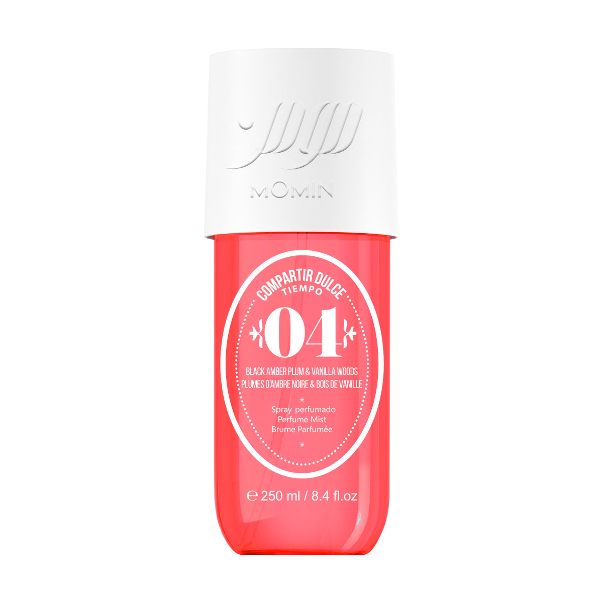 Momin 04 Perfume Mist 250ml Amber Plum Vanilla Woods
