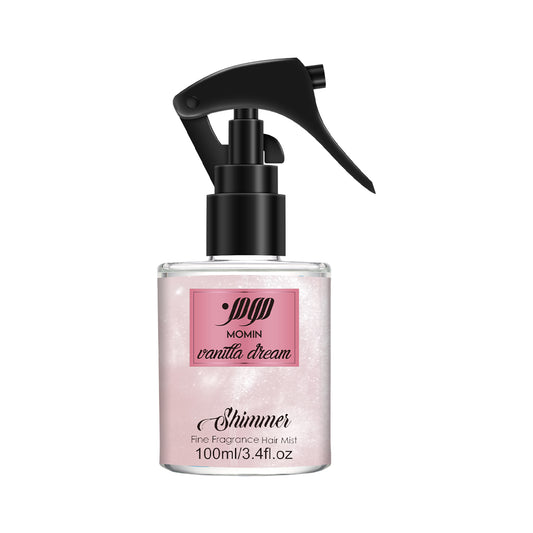 Momin Vanilla Dream Shimmer Hair Mist 100ml Luxury Shine XL
