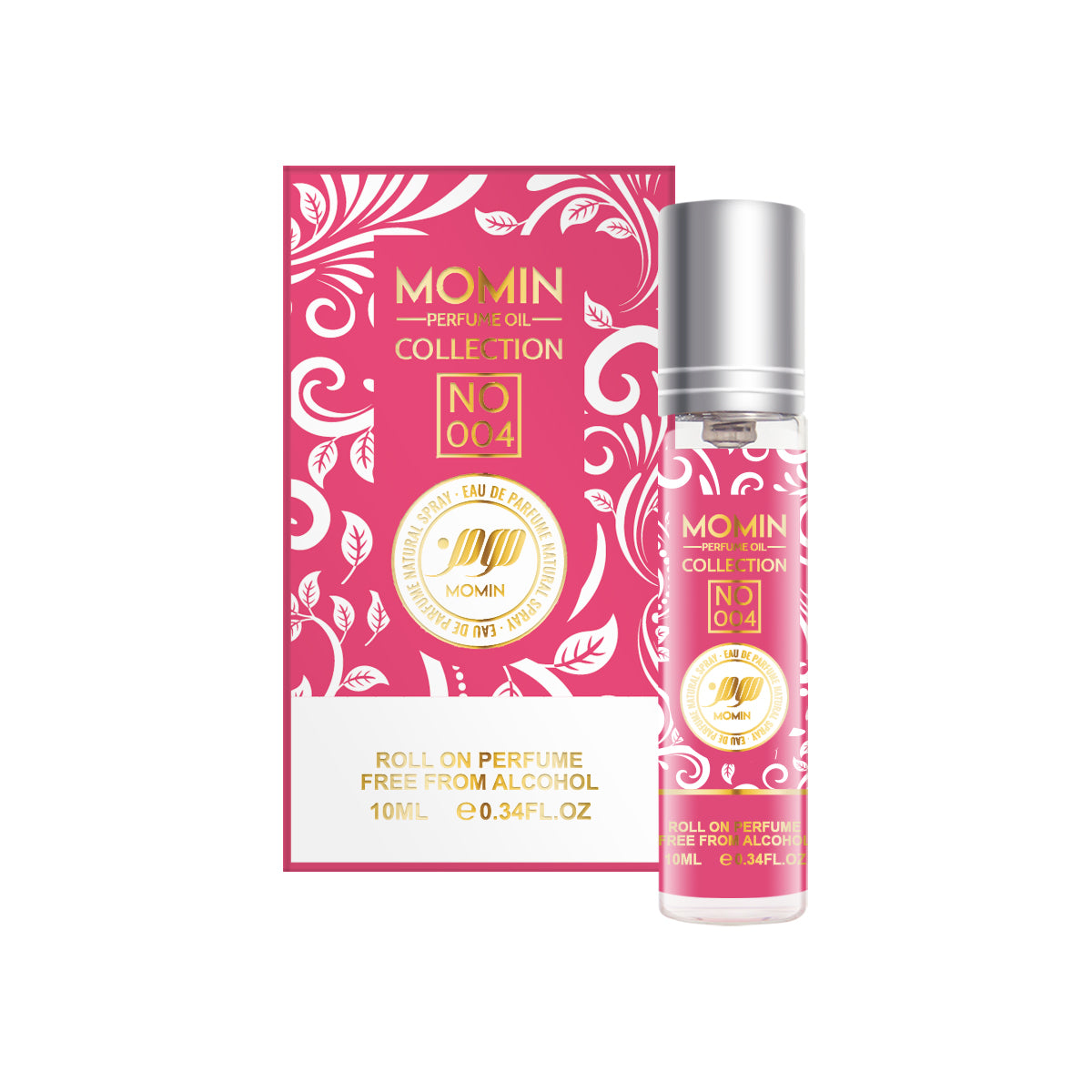 Momin Perfume Oil No.04 Eau de Parfum 10ml Alcohol Free EDP