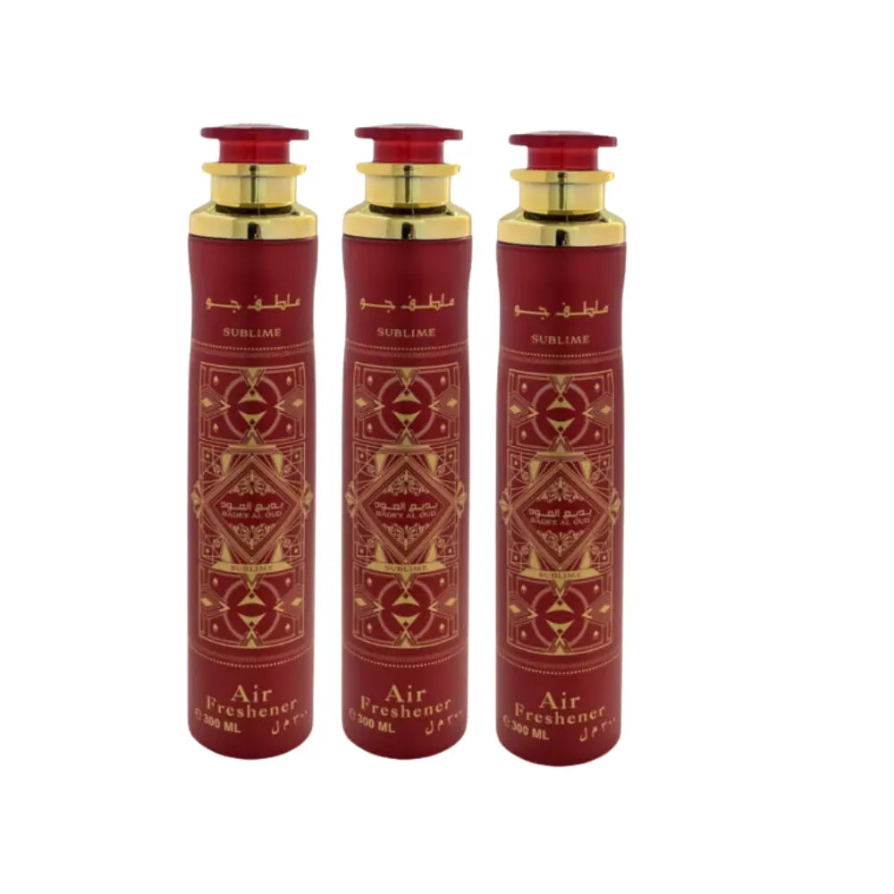 BADEE AL OUD Sublime 300ml – Luxury 3-Piece Oud Set